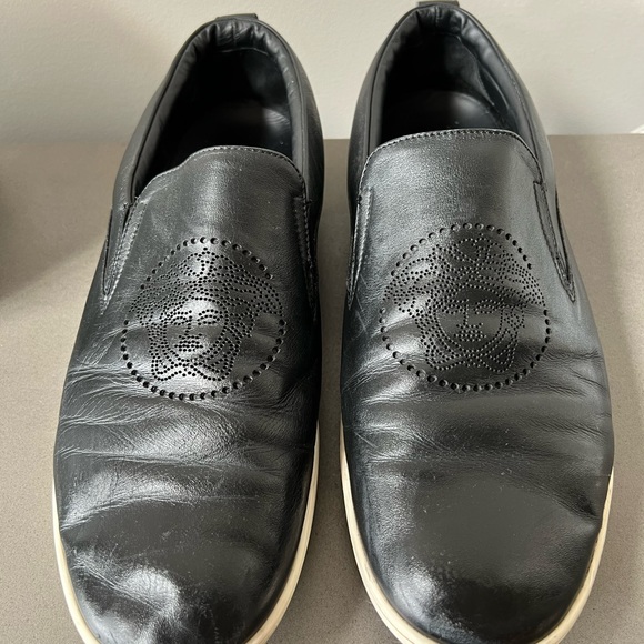 Versace leather slip ins in size 13 - Picture 6 of 8